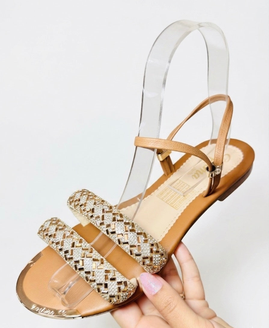 Sandalias Emma Gold