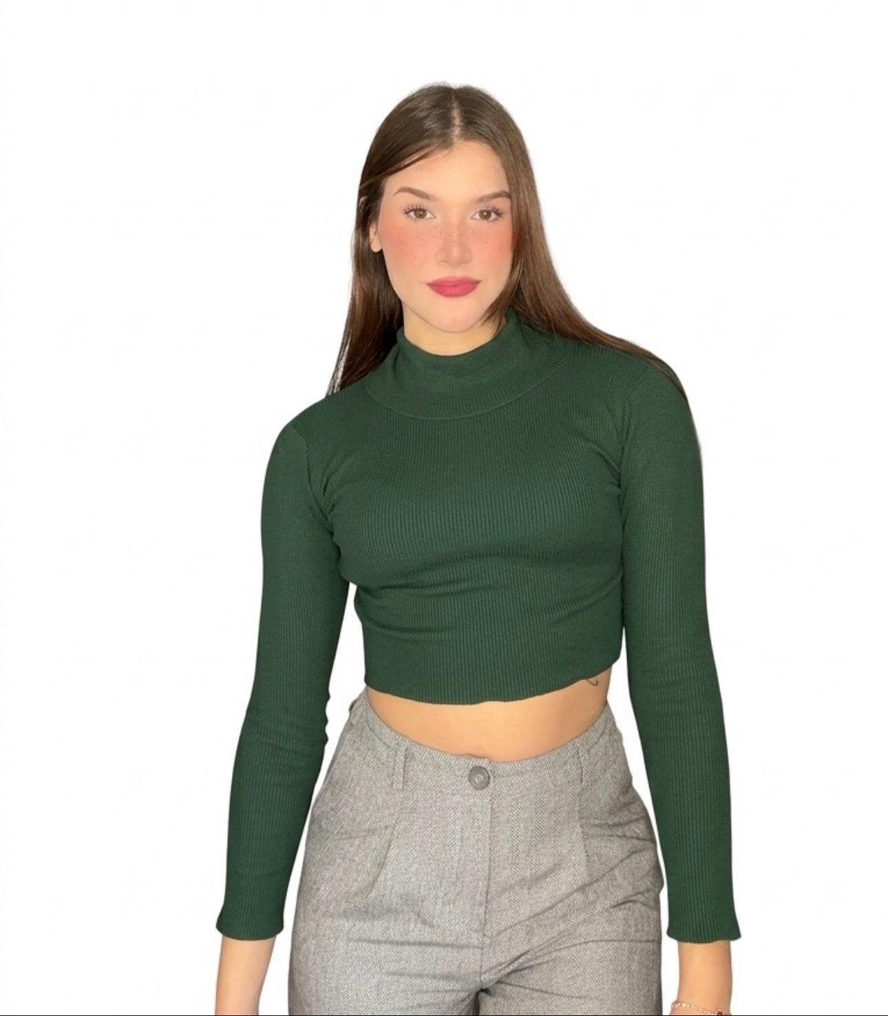 Top cuello tortuga💚
